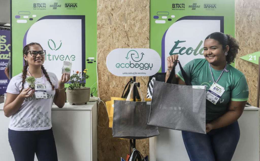 Startup baiana utiliza resíduos têxteis para criar embalagens sustentáveis