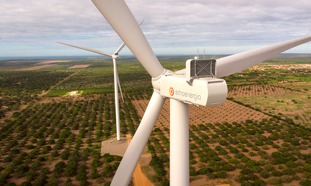 Projetos eólicos no Nordeste alcançam selo global para créditos de carbono