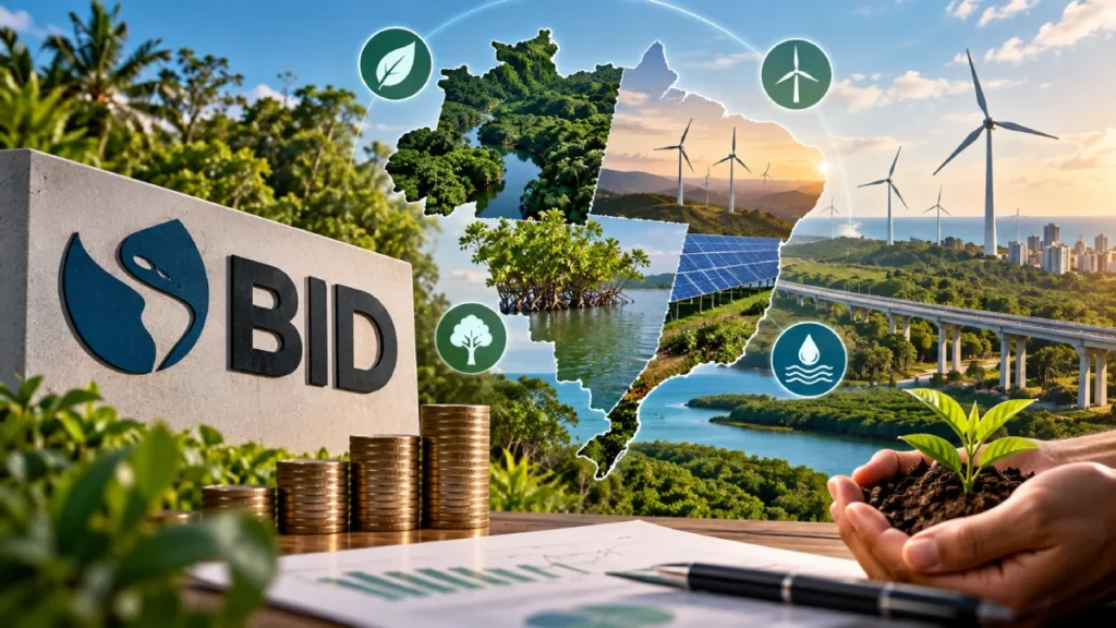 Brasil tem US$ 1 bilhão para projetos verdes; Nordeste deve ganhar espaço